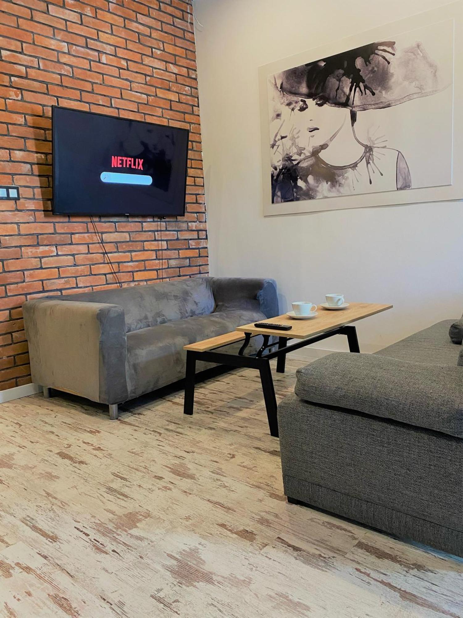 Апартаменти Manufaktura Bakery, Penthouse 200M, Prywatna Kamienica, Parking Strzezony Лодзь Номер фото